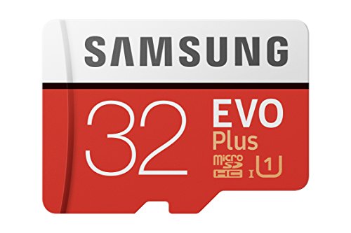 Samsung EVO Plus 32GB microSD SDHC UHS-1 Class 10 Speicherkarte 32GB microSD Karte 95MB/S 32GB MicroSDHC Speichererweiterung für Smartphone oder Tablet inkl. SD Adapter und Schutzhülle NEU&OVP