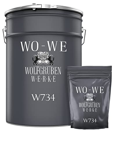WO-WE 2K Epoxidharz Bodenversiegelung Bodenbeschichtung Klar/Farblos - 6Kg