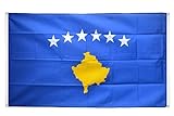 Flaggenfritze® Balkonflagge Kosovo - 90 x 150 cm