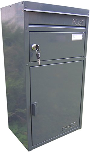 Paketbriefkasten Parcelbox Safepost PB45 Anthrazitgrau