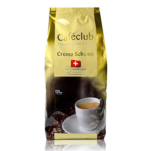 Cafeclub Supercreme Schweizer Schümli Kaffee Bohnen 1kg