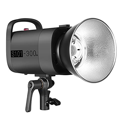 Neewer [Neue Version] S101-300W Professionelles Studio Monolight Strobe Blitzlicht 300W 5600K mit Bowens Halterung, Aluminiumlegierung für Studio, Aufnahmen, Produkt- und Portraitfotografie