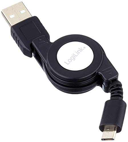 LogiLink CU0090 Micro USB Anschlusskabel, 0,75m