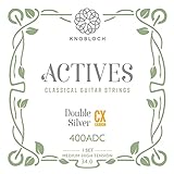 Knobloch Strings 400ADC - Actives Double Silver CX Carbon Medium-High Tension 34.0