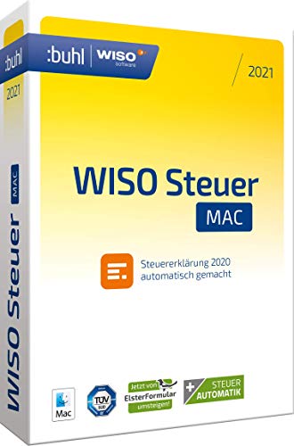 WISO Steuer-Mac 2021 (für Steuerjahr 2020 | frustfreie Verpackung)