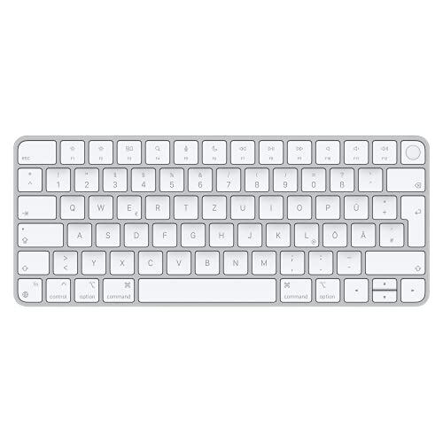 Apple Magic Keyboard mit Touch ID (für Mac mit Apple Chip) - Deutsch - Silber