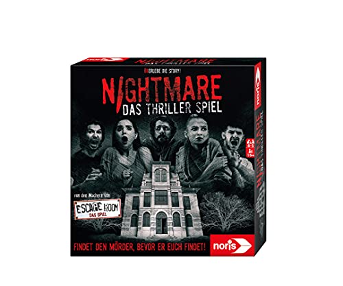 Noris 606101896 - Nightmare - Das Thriller Spiel mit dem speziellen Nervenkitzel für alle Adrenalin-Junkies, ab 16 Jahren