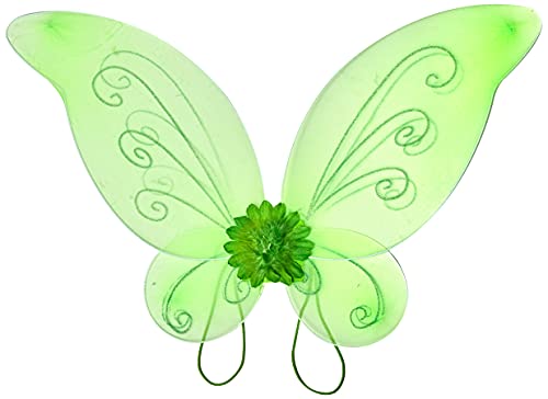FIESTAS GUIRCA GUI16362 - grüne Schmetterlings-Flügel, 46 cm