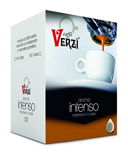 150 Pads Filterpapier ESE (44 mm) Kaffee Intensiv Aroma Verzzi