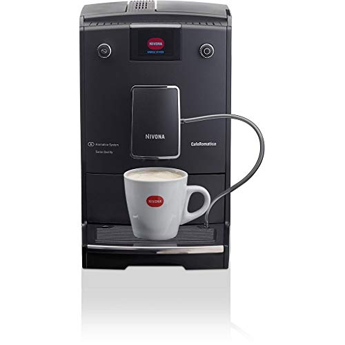 Nivona NICR CafeRomatica 759 Kaffeevollautomat, Metal, 2.2 liters, Mattschwarz/Chrome