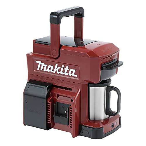 Makita DCM501ZAR Akku-Kaffeemaschine (rote Version) - Batterien und Ladegerät nicht im Lieferumfang enthalten