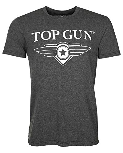 Top Gun Cloudy Anthracite T-Shirt (3XL)