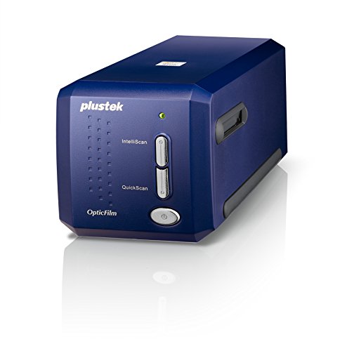 Plustek OpticFilm 8100 35mm Dia/Negativ Filmscanner (7200 dpi, USB) inkl. SilverFast SE Plus 8 Software