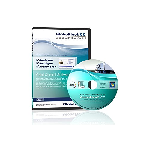 GloboFleet Card Control Software zum auslesen und archivieren der Fahrerkarte
