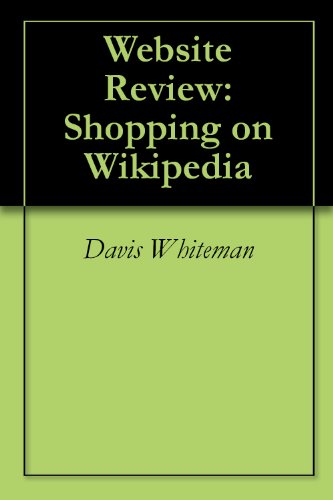 Website Review: Shopping on Wikipedia (English Edition)