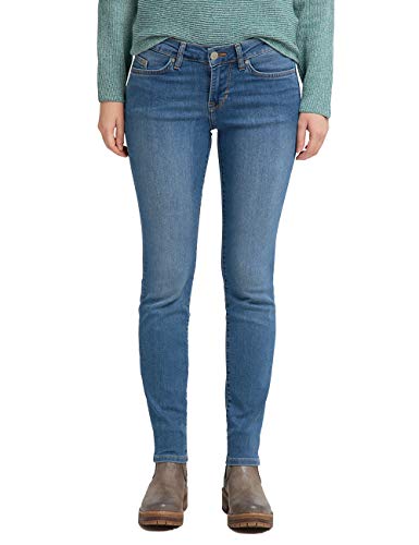 MUSTANG Damen Slim Fit Caro Jeans, Blau (Medium Bleach 302), Gr.- 28W / 32L