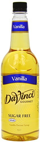 DaVinci Gourmet Sugar Free Vanilla Syrup Pet, 1er Pack (1 x 1 l)