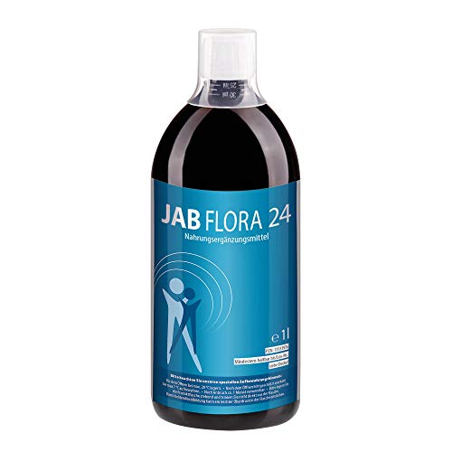 JAB biopharma Flora 24 - Mit 24 Bakterienstämmen - vegan - hochdosiert -1 Liter, hergestellt in Deutschland