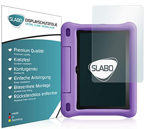 Slabo 2 x Displayschutzfolie für Amazon Fire HD 8 Kids Edition-Tablet (2020) Displayschutz Schutzfolie Folie Crystal Clear KLAR