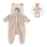 Corolle Schneeanzug, Teddy, Puppenzubehör, Puppenkleidung, für alle 30cm Babypuppen, ab 18 Monate