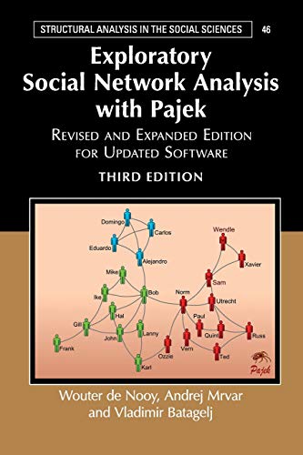 Exploratory Social Network Analysis with Pajek: Revised and Expanded Edition for Updated Software (Structural Analysis in the Social Sciences, Band 46)