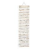 BOGATECO Rankgitter aus Haselnuss für Kletterpflanzen | 50 x 200 cm | Holz Rankhilfe Perfekt für den Garten, Balkon und Terrasse