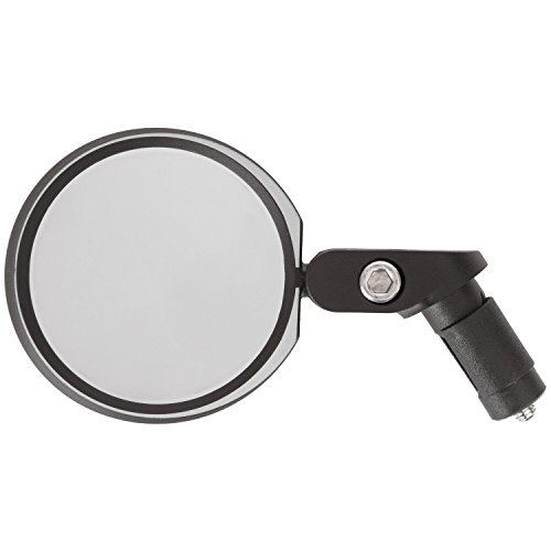 M-Wave Spy Space In 3d Fahrradspiegel, Entspiegeltes Und Schlagfestes Echtglas, schwarz