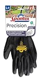 Spontex Precision Handschuhe, ideal für feine Arbeiten im Trockenbereich, mit PU-Beschichtung, hohes Tastempfinden, Farbe nicht frei wählbar, Größe L, 1 Paar