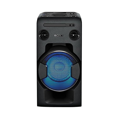 Sony MHC-V11 leistungsstarkes One Box Soundsystem (470 Watt Ausgangsleistung, Mega Bass, FM-Radio, CD, USB, Bluetooth, NFC) schwarz