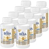 Nestlé BEBA SUPREME PRE Anfangsmilch: trinkfertige Portionsflaschen, mit Omega 3, 8er Pack (8 x 200ml)