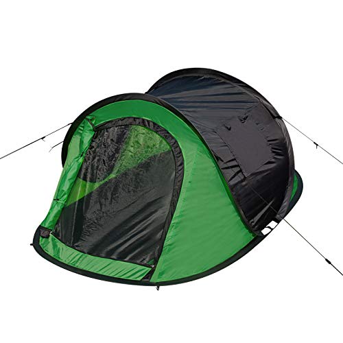 EUGAD Camping Pop Up Zelt Outdoor-Zelt für 2-3 Personen Wurfzelt Sekundenzelt wasserfest mit Tragetasche 145x240x100cm Grün