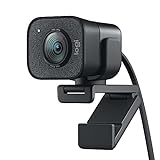 Logitech StreamCam - Livestream-Webcam für Youtube und Twitch, Full HD 1080p, 60 FPS, USB-C Anschluss, Gesichtserkennung durch Künstliche Intelligenz, Autofokus, vertikales Video - Graphit, Schwarz