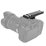 Topiky TTL Dual Blitzschuh Blitz Speedlite Splitter Bracket Adapter Mount für Nikon für Canon(für Canon)