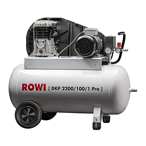 ROWI Ölgeschmierter Kompressor 2,2 kW Pro 100 Liter-Behälter, 10 bar