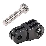 SUREWO Universal Rotary Aluminum Extension Arm Mount Compatible GoPro Hero 10/9/8/7/6/5 Black,DJI Action 2,AKASO/Campark/YI Action Camera and More