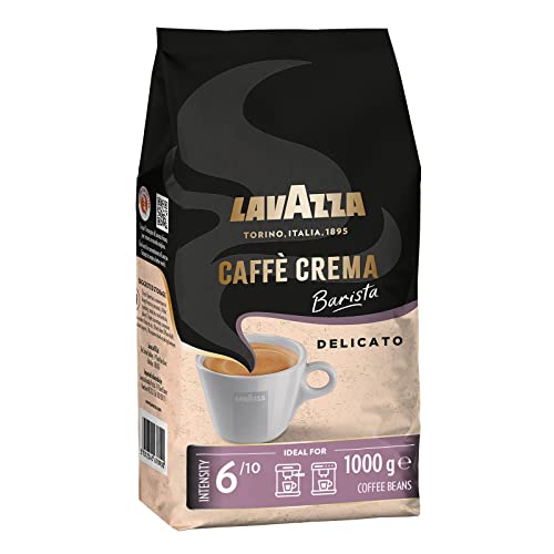 Lavazza Caffè Crema Barista Delicato, 1kg-Packung, Arabica und Robusta, Mittlere Röstung​