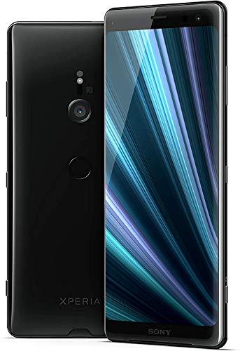 Sony Xperia XZ3 Smartphone 15,2 cm (6 Zoll) QHD+ HDR 18:9 OLED (Snapdragon 845, 4GB RAM, 64GB interner Speicher, 19MP Kamera, Android) Schwarz
