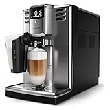 Philips 5000 Serie EP5335/10 Kaffeevollautomat, 6 Kaffeespezialitäten (LatteGo Milchsystem) Edelstahl