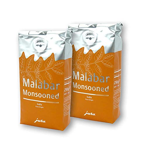 2x Jura Espresso Malabar Monsooned Kaffeebohnen 250g
