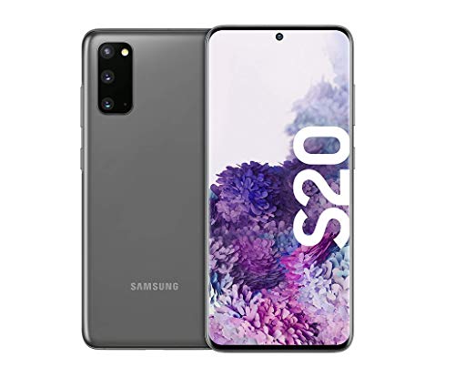 Samsung Galaxy S20 Smartphone Bundle (15,83 cm) 128 GB interner Speicher, 8 GB RAM, Hybrid SIM, Android inkl. 36 Monate Herstellergarantie [Exklusiv bei Amazon] Deutsche Version, cosmic grey