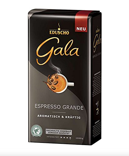 Eduscho Gala Espresso Grande, 1000g Bohnen 1er Pack