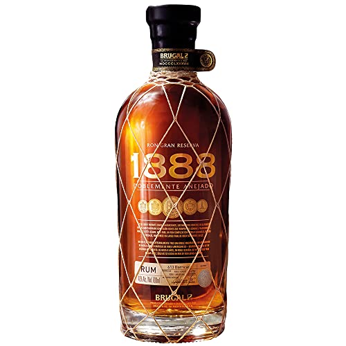 Brugal 1888 | Dominikanischer Premium Rum | zweifach gelagert für ein komplexes Aroma | 40% Vol | 700ml Einzelflasche