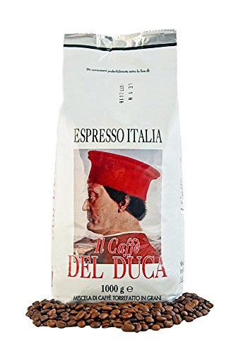 Del Duca Espresso Italia - Italienische Espresso Bohnen, 1er Pack (1 x 1 kg)