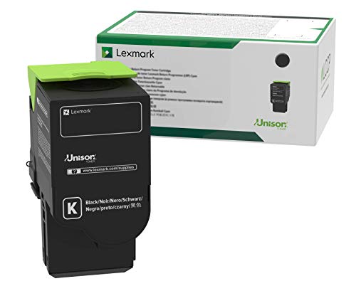 Lexmark C242XK0 Rückgabe-Tonerkassette Schwarz mit extra hoher Kapazität
