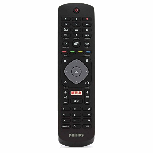 Philips 996596001555 YKF406-001 Original Fernbedienung für 32PFH5501 49PFH5501 55PUS6401 LCD LED 3D HD Smart TV mit Netflix-Taste
