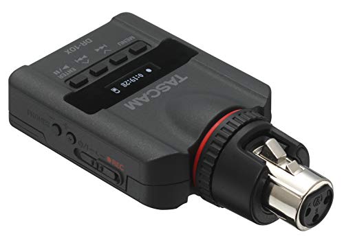Tascam DR-10X – Audiorecorder zum Aufstecken auf ein Mikrofon