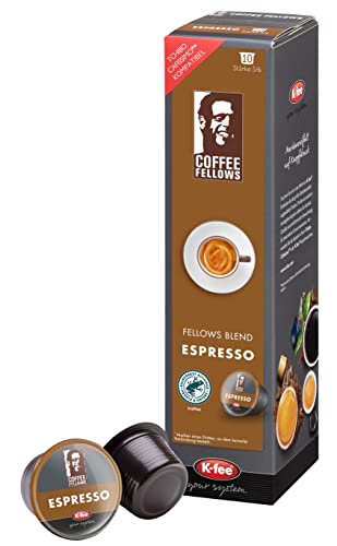 Coffee Fellows BLEND ESPRESSO Kaffeekapseln, 120 Stück, kompatibel mit Tchibo Cafissimo(R)*, 12er Pack (12 x 78 g)
