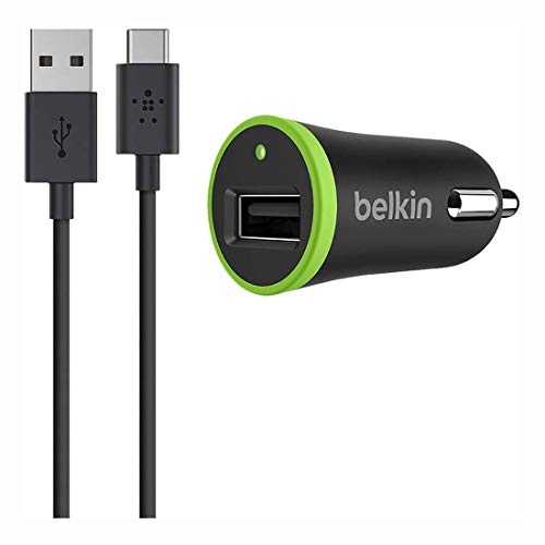 Belkin KfZ-Ladegerät (inkl USB-C Kabel 1,8m) schwarz