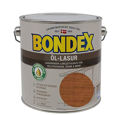 Bondex Öl-Lasur 2,50l teak 391327