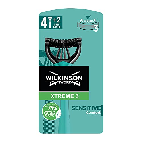 Wilkinson Sword Xtreme 3 Sensitive Einwegrasierer Einmalrasierer, 6 St